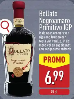 ALDI Bollato Negroamaro Primitivo IGP aanbieding