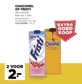 Jumbo Chocomel of Fristi aanbieding