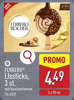 ALDI Ferrero ijssticks aanbieding
