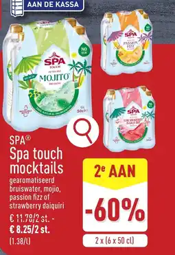 ALDI Spa touch mocktails aanbieding