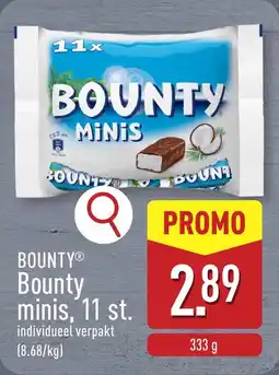 ALDI Bounty minis aanbieding