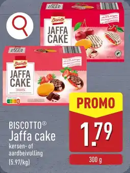ALDI Biscotto jaffa cake aanbieding