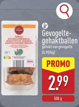 ALDI Gevogelte gehaktballen aanbieding