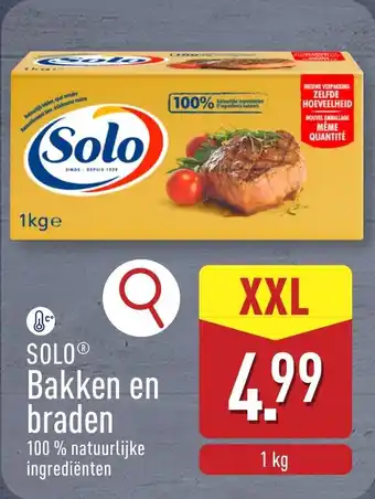 ALDI Solo bakken en braden aanbieding