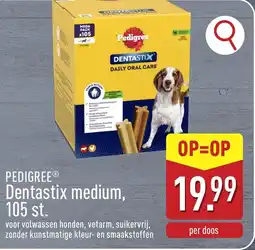 ALDI Pedigree dentastix medium aanbieding