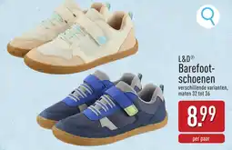 ALDI L&D Barefoot schoenen aanbieding