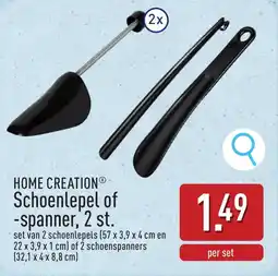 ALDI Home creation schoenlepel of spanner aanbieding