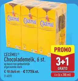 ALDI Cécémel chocolademelk aanbieding