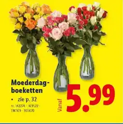 Lidl Moederdag boeketten aanbieding
