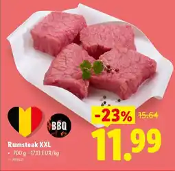 Lidl BBQ Rumsteak XXL aanbieding