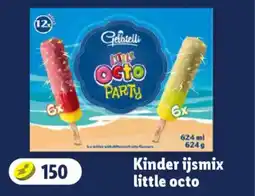 Lidl Kinder ijsmix little octo aanbieding