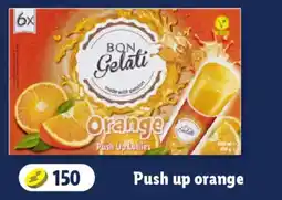 Lidl Bon gelati push up orange aanbieding