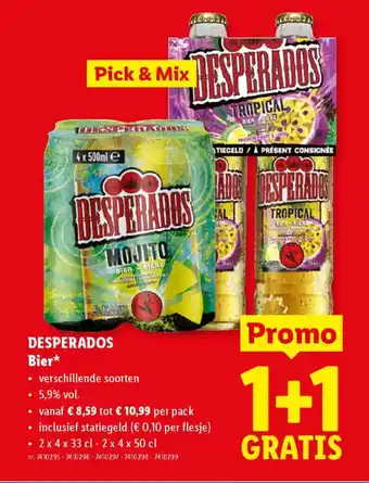 DESPERADOS Bier