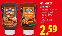 Lidl Mcennedy grillsaus aanbieding