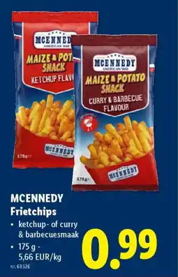 Lidl Mcennedy frietchips aanbieding