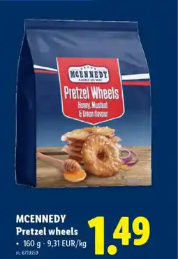 Lidl Mcennedy pretzel wheels aanbieding