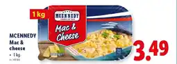 Lidl Mcennedy mac & cheese aanbieding