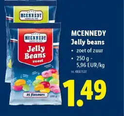Lidl Mcennedy jelly beans aanbieding
