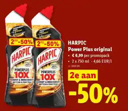 Lidl Harpic power plus original aanbieding
