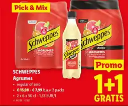 Lidl Schweppes agrumes aanbieding