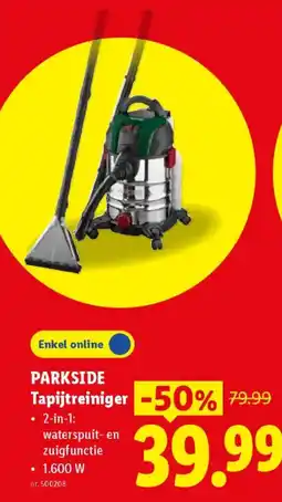 Lidl Parkside tapijtreiniger aanbieding