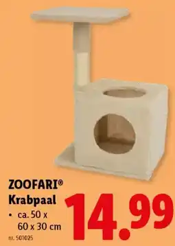 Lidl ZOOFARI Krabpaal aanbieding