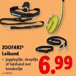 Lidl Zoofari leiband aanbieding