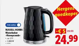 Lidl Russell hobbs waterkoker aanbieding