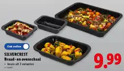 Lidl Silvercrest braad en ovenschaal aanbieding