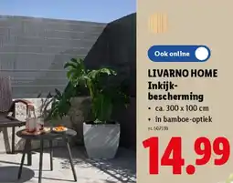 Lidl Livarno home inkijk bescherming aanbieding