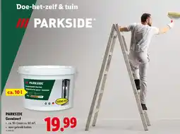 Lidl Parkside gevelverf aanbieding