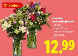 Lidl Premium moederdagboeket aanbieding