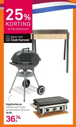 Karwei Kogelbarbecue aanbieding