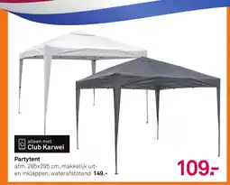 Karwei Partytent aanbieding