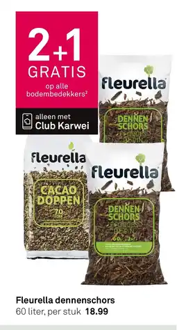 Karwei Fleurella dennenschors aanbieding