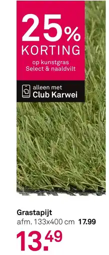 Karwei Grastapijt aanbieding