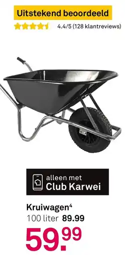 Karwei Kruiwagen aanbieding