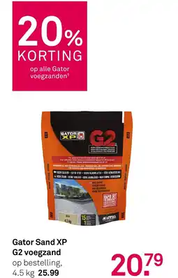 Karwei Gator sand xp g2 voegzand aanbieding