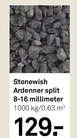 Karwei Stonewish ardenner split aanbieding