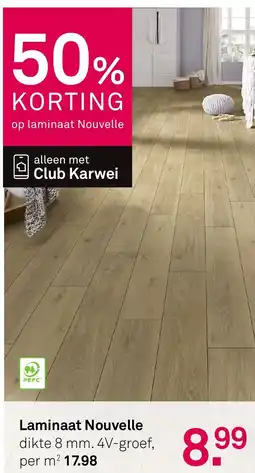 Karwei Laminaat nouvelle aanbieding