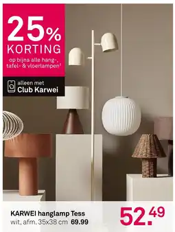 Karwei Karwei hanglamp tess aanbieding