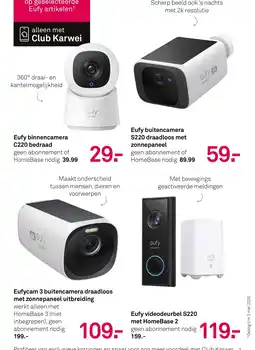 Karwei Eufy videodeurbel S220 met HomeBase 2 aanbieding