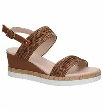 Torfs River Woods Aisha Cognac Sandalen aanbieding