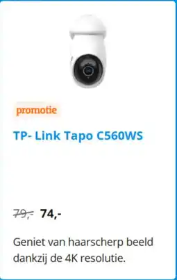 Coolblue TP-Link Tapo C560WS aanbieding