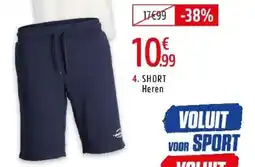Intersport Short heren aanbieding