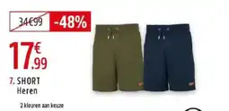 Intersport Short heren aanbieding