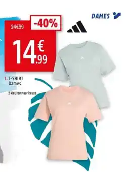 Intersport T-shirt dames aanbieding
