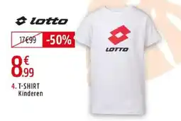 Intersport Lotto T-shirt kinderen aanbieding