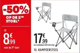 Intersport Kampeerstoel aanbieding