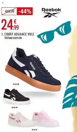 Intersport Court advance vulc volwassenen aanbieding